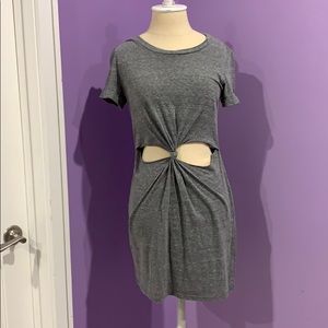 Urban Outfitters Twist Front T-Shirt Dress